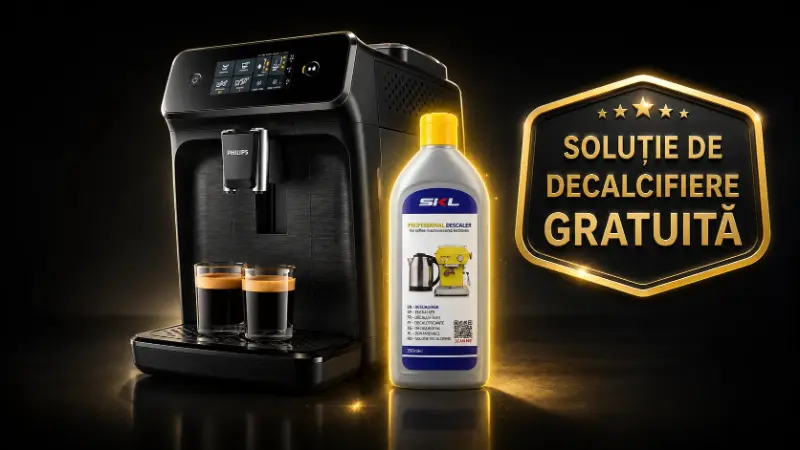 Mentenanță espressor casnic - Ofertă decalcifiant gratuit