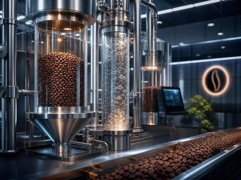 Tehnologie avansată de decofeinizare cafea